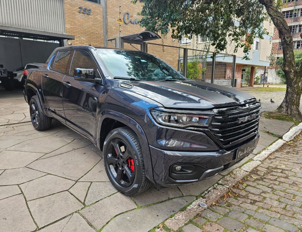 RAM RAMPAGE R/T 2.0 TURBO, 2024, 4X4, COM APENAS 45.000 KM, ÚNICO DONO, TODAS REVISÕES EM CONCESSIONÁRIA