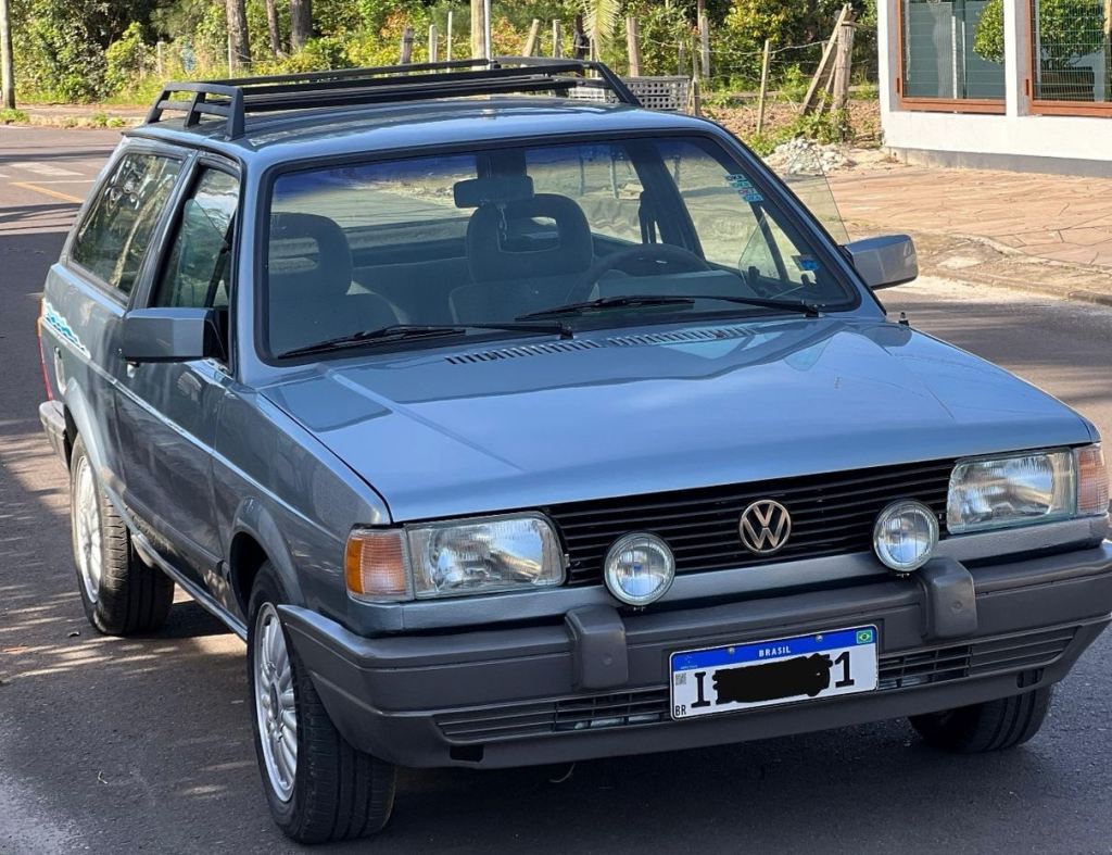PARATI SURF 1995, MOTOR 1.8, COM AR CONDICIONADO E DIREÇÃO HIDRÁULICA, 100% RESTAURADA, APTA A PLACAS PRETA