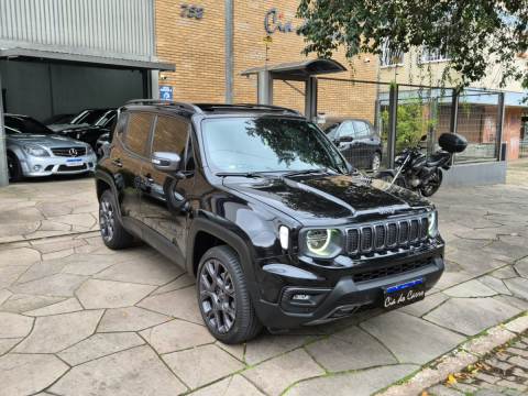 RENEGADE S 1.3 TURBO T270 4X4 AT 9 MARCHAS FLEX TETO SOLAR E PANORÂMICO VERSÃO TOP DE LINHA ÚNICO DONO TODA REVISADA NA JEEP
