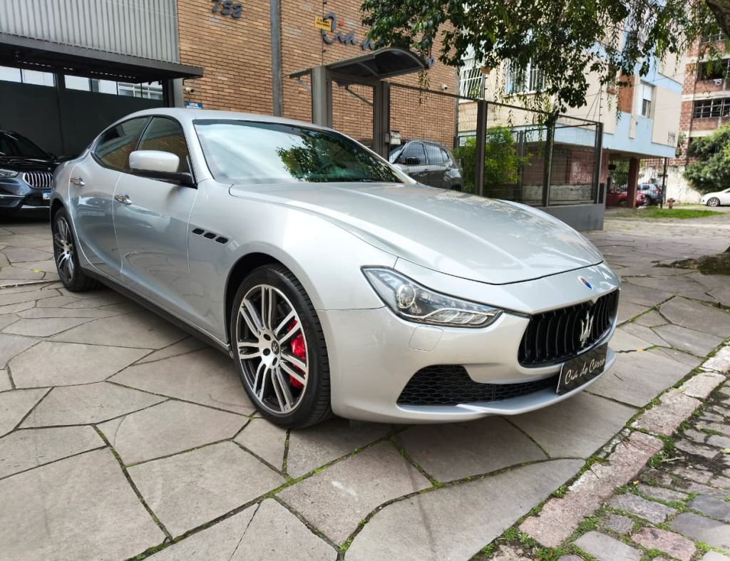 MASERATI GHIBLI S Q4 2014, COM APENAS 78.000 KM, HISTÓRICO DE MANUTENÇÕES EM CONCESSIONÁRIA